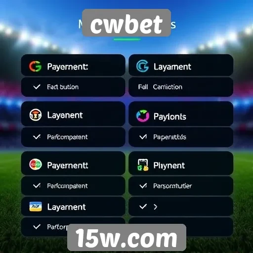 Exploração dos métodos de pagamento oferecidos pelo cwbet